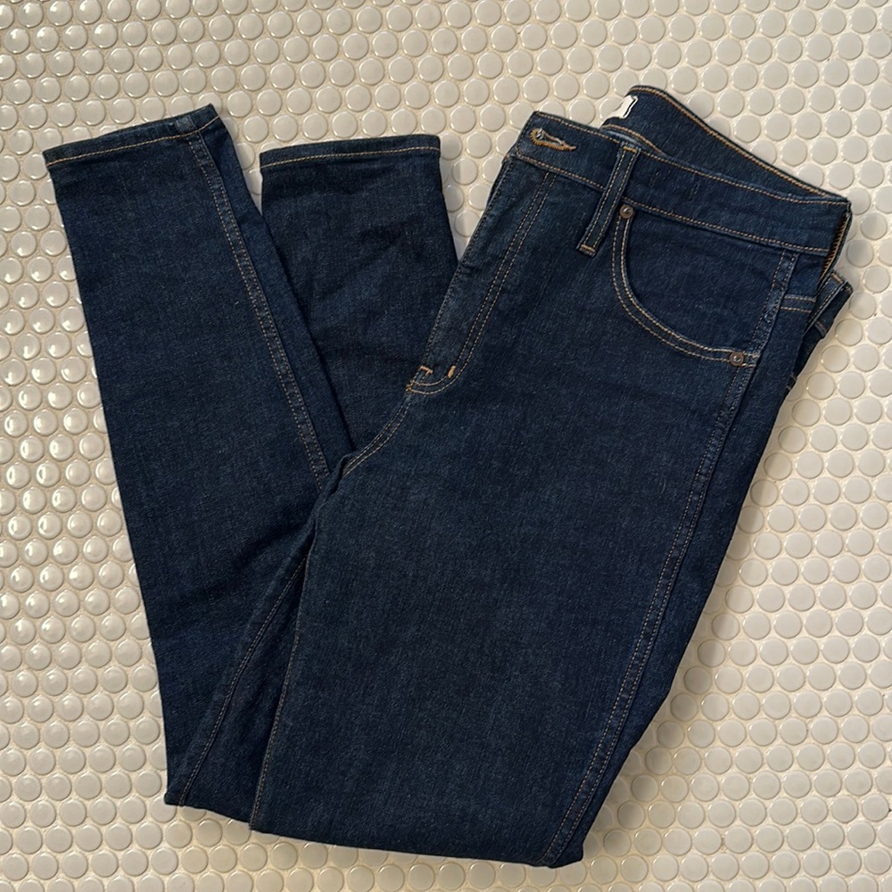 Madewell high rise skinny jeans